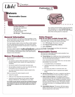 Blank Phone Number For Utah State Tax Commission Form